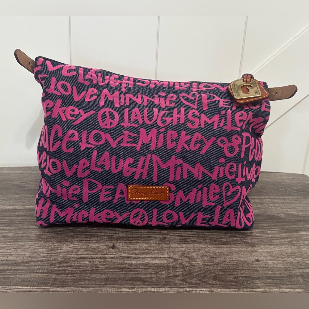 NWOT *RARE* Peace Love Mickey Dooney & Bourke Shoulder Bag - Picture 2 of 16